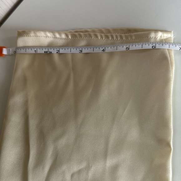 Chic Satin Tie-Front Blouse - Picture 11 of 11